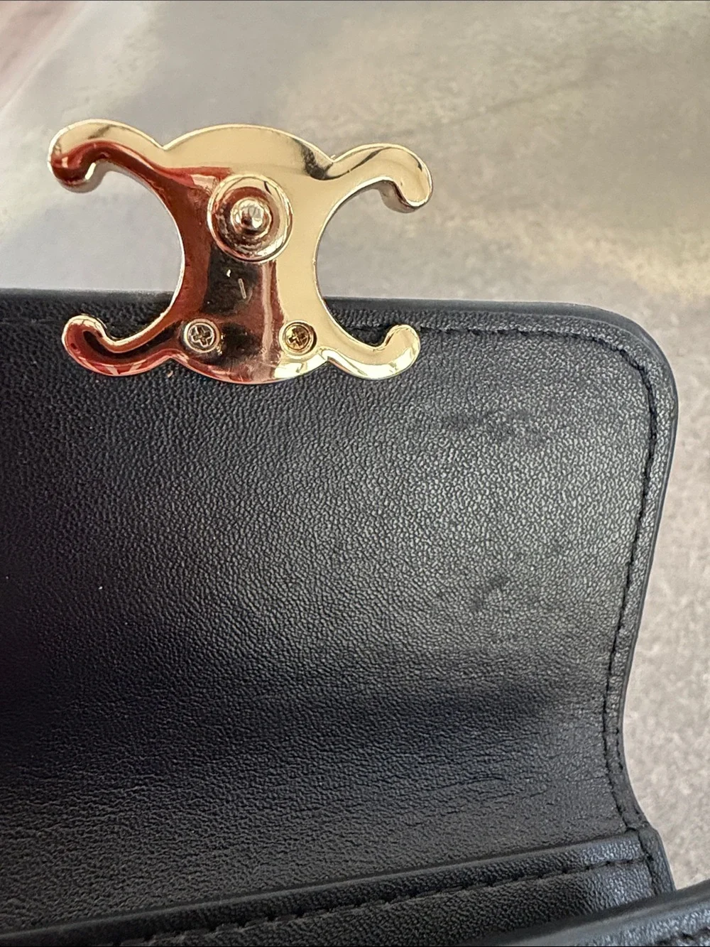 Celine compact wallet
